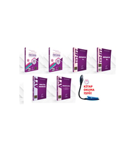 Karekök Yayıncılık Karekök Yay. AYT Sayısal Set Modüler Piramit Sistemiyle Konu Anlatımlı Soru + Kitap Okuma Işığı (Çok Renkli)