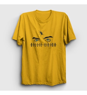 Presmono Unisex Sarı Spider Billie Eilish T-Shirt 154810tt (Sarı)