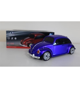 EVERTON RT-1939 Lacivert Arabalı Bluetooth Fm-Usb-Tf-Aux Şarjlı Nostaljik Radyo