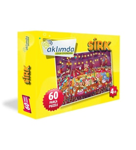 60 Parça Puzzle Sirk