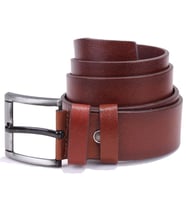 Dagoster DMK26-463DG Taba 4.5 cm Hakiki Deri Erkek Kemer