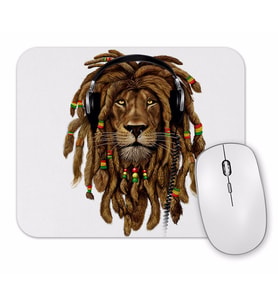 Rastalı Aslan Mouse Pad