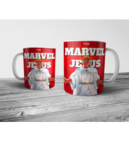 Pixxa Deadpool Marvel Jesus Kupa Bardak Model 4