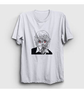 Presmono Unisex Beyaz Kurapika Anime Hunter X Hunter T-Shirt 238888tt