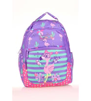 Kaukko Kids Sırt Çantası Paterned Flamingo L5148 (Mor)