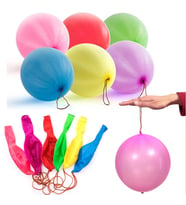 50 ADET VIP İTALYAN MALI RGB PUNCH BALLOON YÜKSEK KALİTE LASTİKLİ BALON 45 CM BALON BASKILI BALON