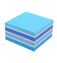 KRAF 7676BL YAPIŞKANLI NOT KAĞIDI KÜP 76X76 400yp. PASTEL BLUE
