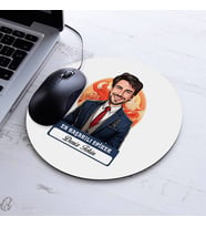 Kişiye Özel Hediye Karikatürlü En Başarılı Erkek Spiker Mousepad