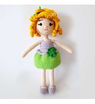 Yonca Bebek Amigurumi Organik Oyuncak