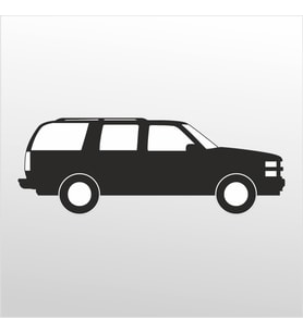 Folyo Sticker Jeep 60cm Uzunluk