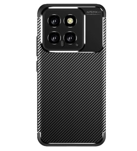 Durukar® Mi 14T Kılıf Auto Focus Karbon Kapak - Siyah