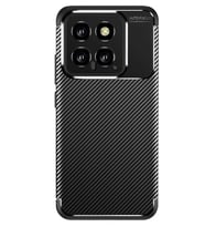 Durukar® Mi 14T Kılıf Auto Focus Karbon Kapak - Siyah