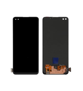 Oppo Reno 4 Lite TFT ile Uyumlu Lcd Ekran Dokunmatik Cph2125 (Parmak İzi Çalışmaz) (Siyah)