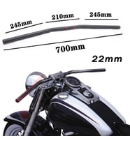 Chopper Cafe Racer Direksiyon Universal 22 mm Siyah