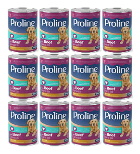 Proline Dana Etli Yetişkin Köpek Konservesi 395 Gr*12 Adet (Kahverengi)
