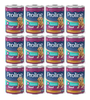 Proline Dana Etli Yetişkin Köpek Konservesi 395 Gr*12 Adet (Kahverengi)