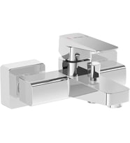 Vitra Root Square A42737 Banyo Bataryası, Krom (Çok Renkli)