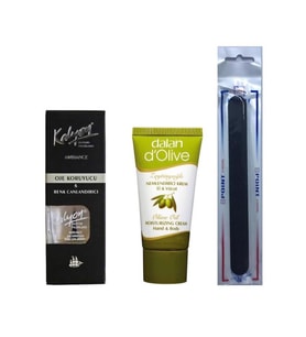 Kalyon Oje Koruyucu + Dalan Krem 20 Ml + Tırnak Törpüsü