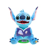 Sesli Karanlıkta Parlayan Masal Anlatan Stitch İnteraktif Peluş 34 cm – Lilo & Stitch Oyuncak (Mavi)