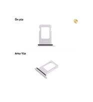 İphone Xr Sim İç Yuvası Tekli Beyaz Sim yuvası sim tepsisi sim aparatı yeni sim yuvası tekli sim tepsisi sim çekmecesi