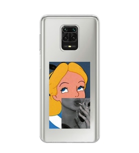 Xiaomi Redmi Note 9S - Redmi Note 9 PRO Uyumlu Alice Tasarımlı Şeffaf Telefon Kılıfı
