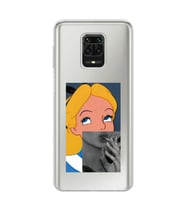 Xiaomi Redmi Note 9S - Redmi Note 9 PRO Uyumlu Alice Tasarımlı Şeffaf Telefon Kılıfı