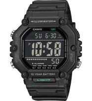 Casio AE-1600HX-1BVDF Dijital Ekran 10 Atm Suya Dayanıklı Siyah Renk Erkek Kol Saati