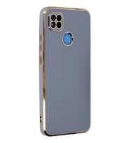 Redmi 9C Kılıf Volet Silikon - Mavi