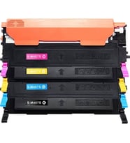 PhotoPrint®Samsung CLP310 Uyumlu 4 Renk Muadil Toner Seti (Çok Renkli)