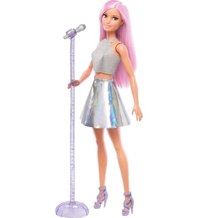 Barbie Pop Star Bebek Ve Mikrofonu Fxn98 (Çok Renkli)