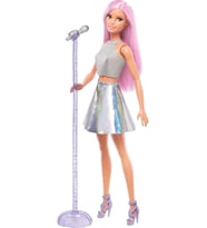 Barbie Pop Star Bebek Ve Mikrofonu Fxn98 (Çok Renkli)