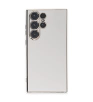 Samsung Galaxy S23 Ultra Kılıf Volet Silikon - Beyaz