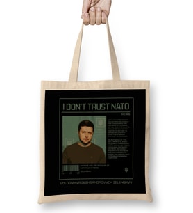 Zelensky I Dont Trust Nato Bez Çanta Uzun Saplı