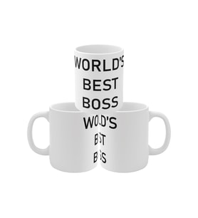 Beyaz The Office World's Best Boss Original Baskılı Kupa Bardak