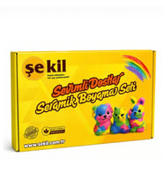Şekil Sevimli Dostlar Seramik Boyama Seti