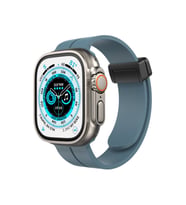 Çınarcık Dev Apple Watch Ultra 49mm KR412 Elegance Stylısh Kordon - Füme