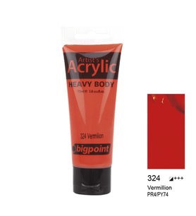 Bigpoint Akrilik Boya 75 ml Vermilion 324