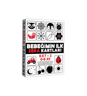 2199 EĞİTİCİ KARTLAR 0-6 AY ZEKA KARTLARI
