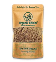 Organik Bitkim Toz Tere Tohumu (Öğütülmüş) 500 gr