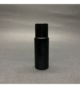 15 cc Siyah Pet Şişe - Siyah Sızdırmaz Kapaklı- 15 ml Siyah Buklet Şişe x 10 Adet (Karışık)