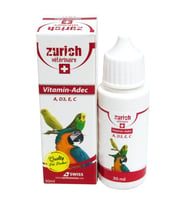 Zurich Veterinaire ADEC Kuş vitamini 30ML (Renksiz)