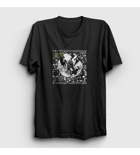 Presmono Unisex Siyah Utilitarian Napalm Death T-Shirt 389333tt