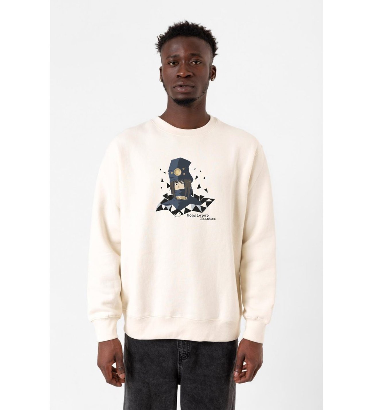 Boogiepop Phantom Yin Yang Ekru Erkek 2ip Sweatshirt