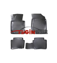 Hyundai Elantra 2011 3D Havuzlu Paspas Siyah