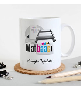 Matbaacıya Hediye Kupa Bardak