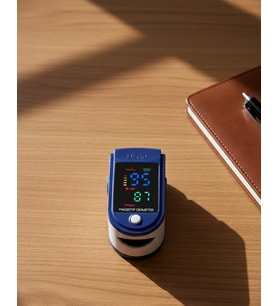 Parmak Tipi Pulse Oksimetre Hassas Ölçüm Taşınabilir Sağlık Cihazı