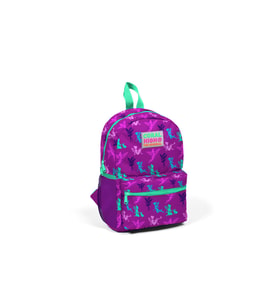 Coral High Kids Koyu Pembe Peri Desenli İki Bölmeli Yuva Sırt Çantası 23338