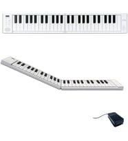 Blackstar Carry-on Folding Piano 49 Touch Tuşlu Taşınabilir & Katlanabilir Klavye (Beyaz)