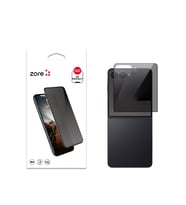 Samsung Galaxy Z Flip 7 Privacy Temperli Full Ekran Koruyucu New (Siyah)