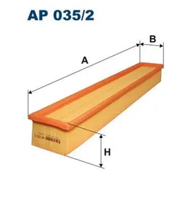 FILTRON AP0352 Hava Filtresi A1110940304